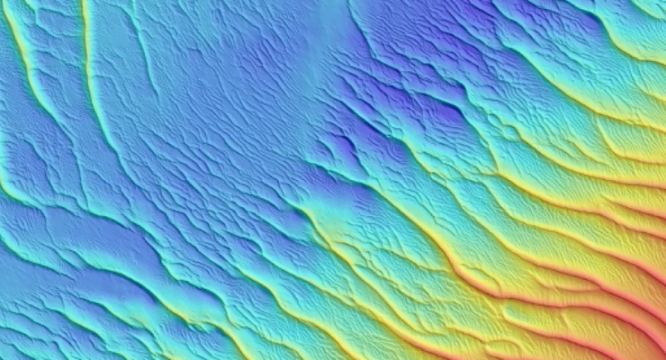 inline bathymetrische databank