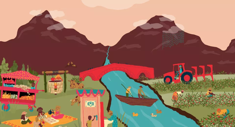 wereldwaterdag illustratie