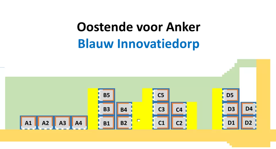 Basisindeling Blauw Innovatiedorp