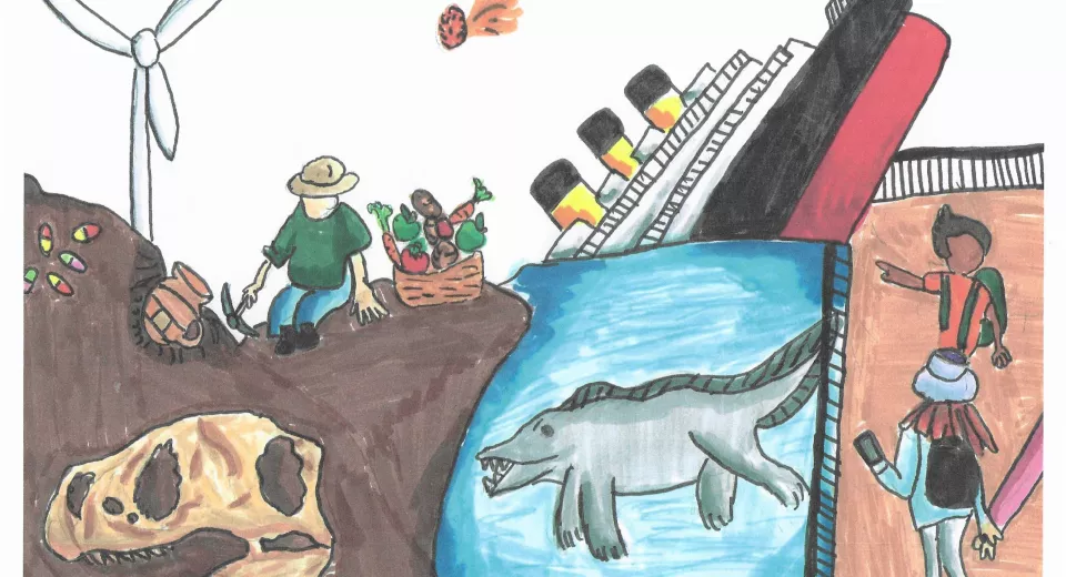 Tekenwedstrijd 2024 - 3de graad - 2de plaats