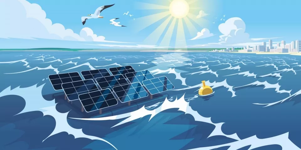 mpV AQUA zonnepaneel op zee 