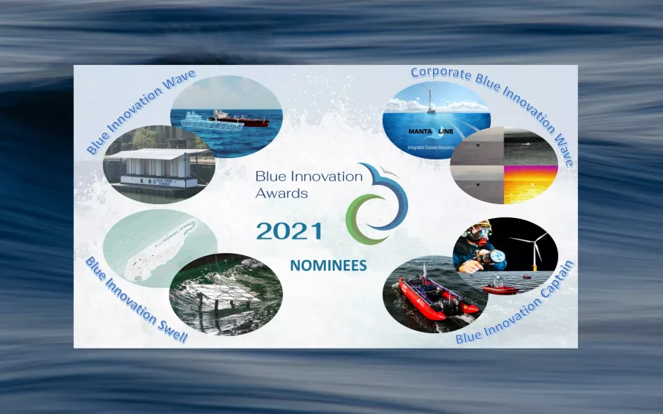 Blue Innovation Awards 2021 kandidaten