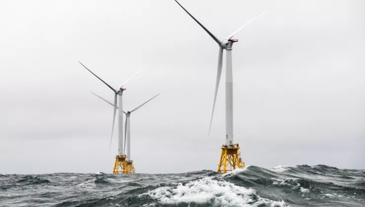 Offshore windmolens op water 
